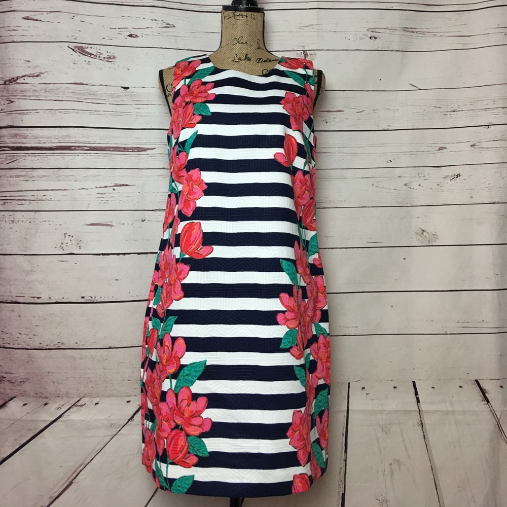 Vineyard Vines Magnolia Stripe Shift Dress